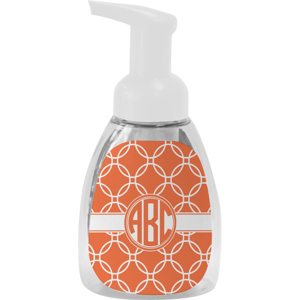 Custom Linked Circles Foam Soap Bottle (Personalized)