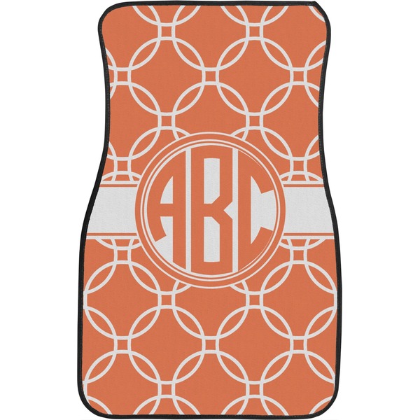 Linked Circles Front Seat Car Mat