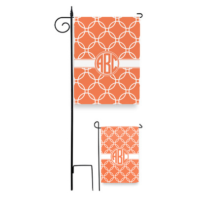 Linked Circles Garden Flag (Personalized)