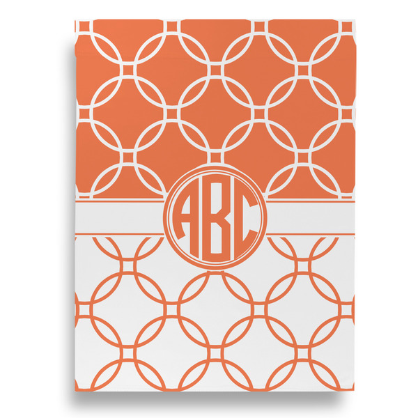 Linked Circles Garden Flags - Large - Double Sided - BACK