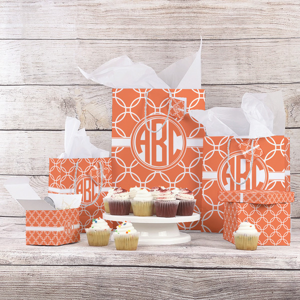 Linked Circles Gift Bags - In Context