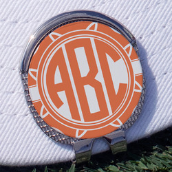 Linked Circles Golf Ball Marker - Hat Clip