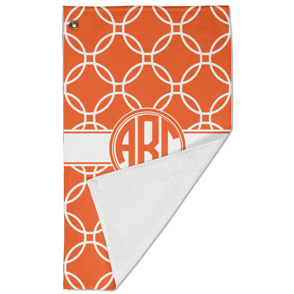 Linked Circles Golf Towel - Folded (Large)