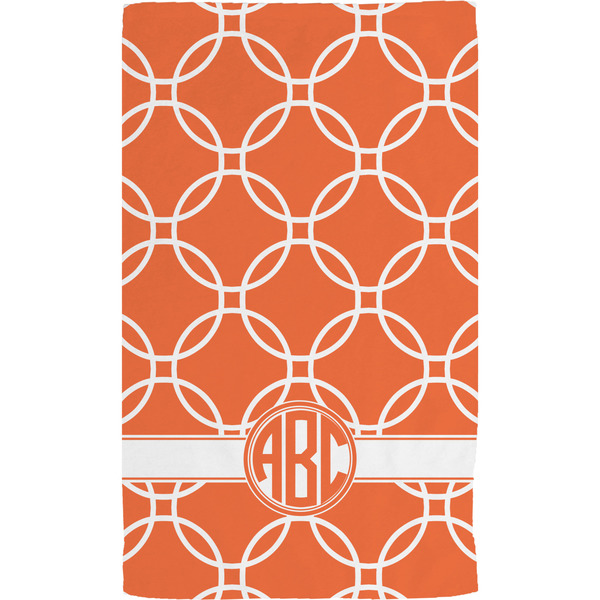 Linked Circles Hand Towel (Personalized)