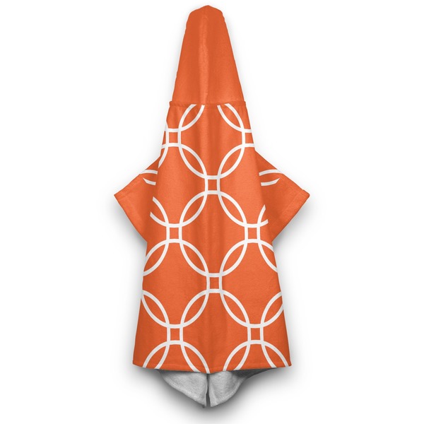 Linked Circles Hooded Towel - Hanging