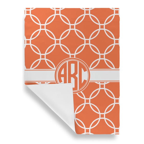 Linked Circles House Flags - Single Sided - FRONT FOLDED