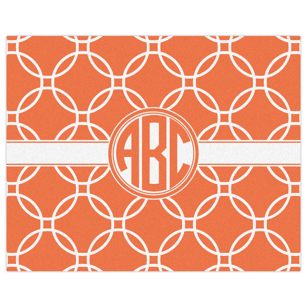 Linked Circles Indoor / Outdoor Rug - 8'x10' - Front Flat