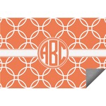 Linked Circles Indoor / Outdoor Rug (Personalized)