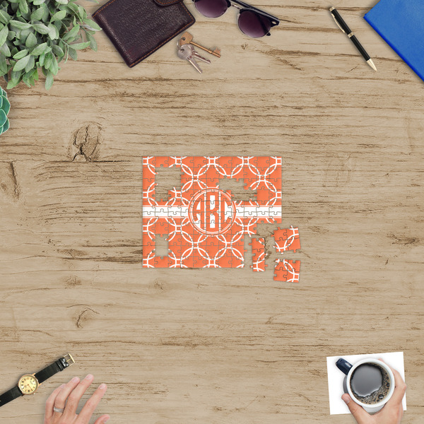 Linked Circles Jigsaw Puzzle 110 Piece - In Context