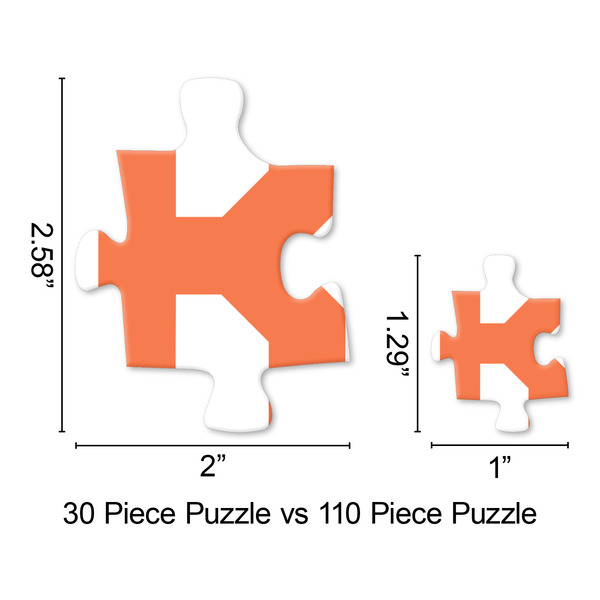 Linked Circles Jigsaw Puzzle - Piece Comparison