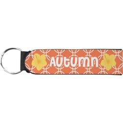 Linked Circles Neoprene Keychain Fob (Personalized)