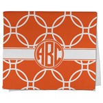 Linked Circles Kitchen Towel - Poly Cotton w/ Monograms