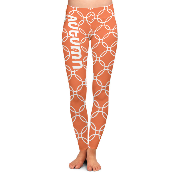 Custom Linked Circles Ladies Leggings - Extra Small (Personalized)