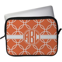 Linked Circles Laptop Sleeve / Case (Personalized)