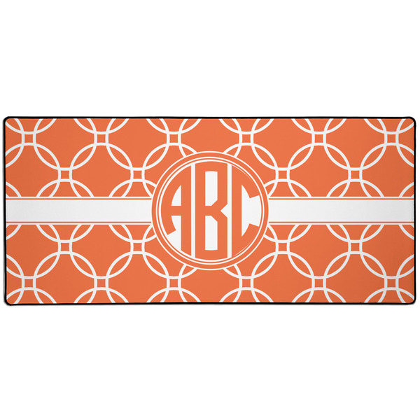 Custom Linked Circles Gaming Mouse Pad (Personalized)