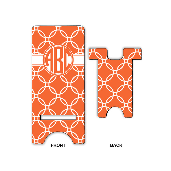 Linked Circles Large Phone Stand - Front & Back