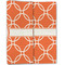 Linked Circles Linen Placemat - Folded Half (double sided)