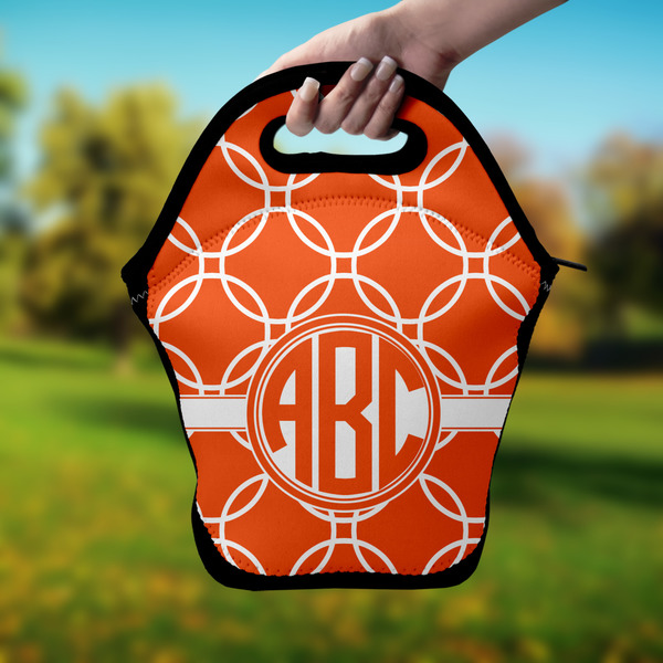 Linked Circles Lunch Bag - Hand