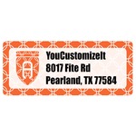 Linked Circles Return Address Labels (Personalized)