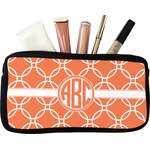 Linked Circles Makeup / Cosmetic Bag (Personalized)