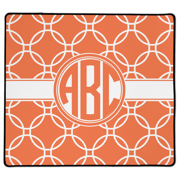 Custom Linked Circles XL Gaming Mouse Pad - 18" x 16" (Personalized)