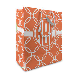 Linked Circles Medium Gift Bag (Personalized)
