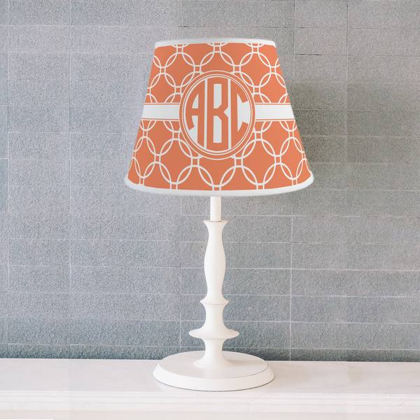 Linked Circles Poly Film Empire Lampshade - Lifestyle