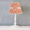 Linked Circles Poly Film Empire Lampshade - Lifestyle