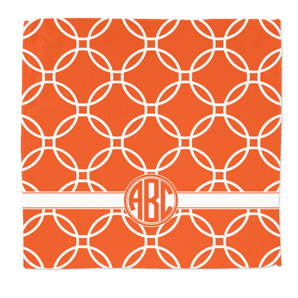 Custom Linked Circles Microfiber Dish Rag (Personalized)