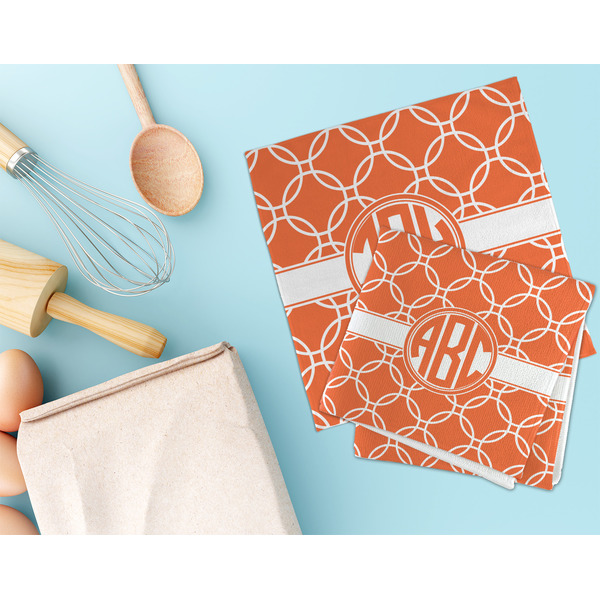 Linked Circles Microfiber Dish Rag - LIFESTYLE