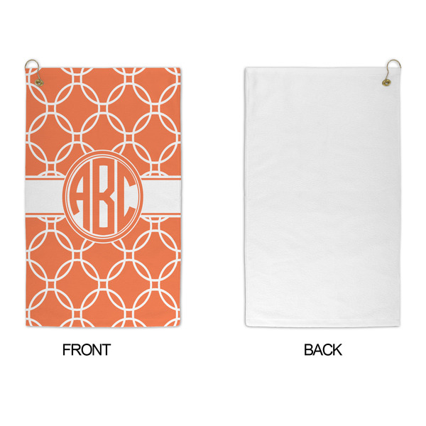Linked Circles Microfiber Golf Towels - APPROVAL