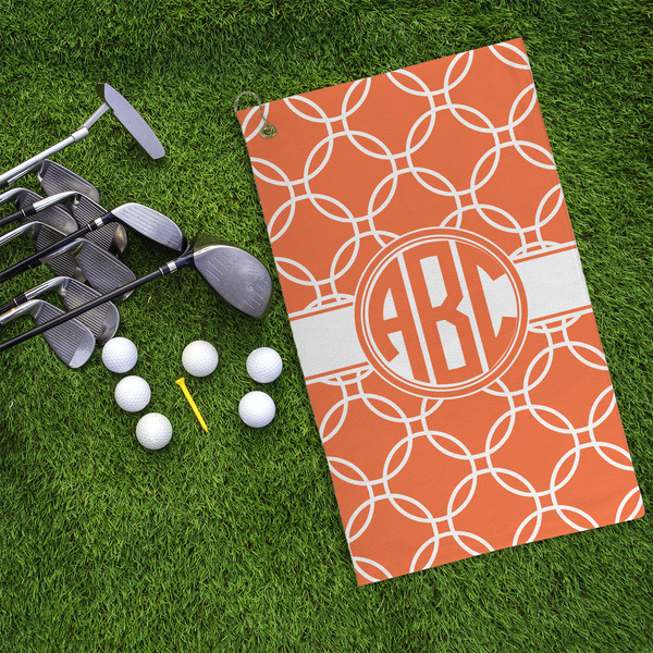 Linked Circles Microfiber Golf Towels - LIFESTYLE