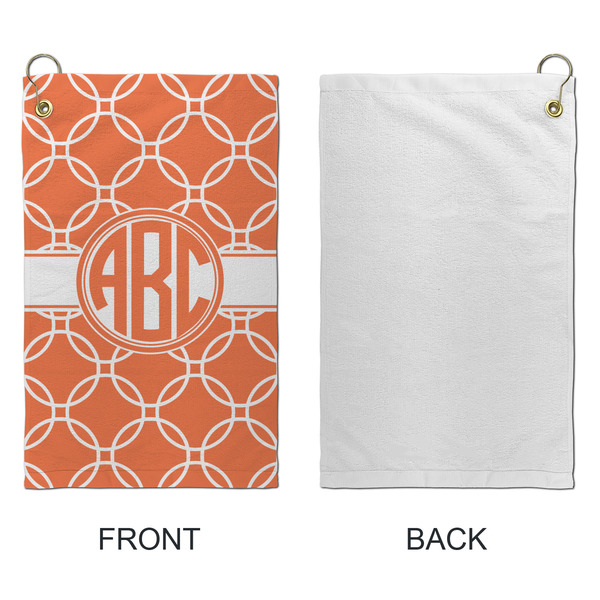 Linked Circles Microfiber Golf Towels - Small - APPROVAL