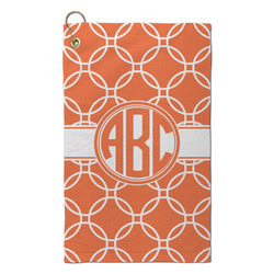 Linked Circles Microfiber Golf Towel - Small (Personalized)