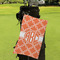 Linked Circles Microfiber Golf Towels - Small - LIFESTYLE