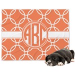 Linked Circles Dog Blanket (Personalized)