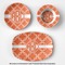 Linked Circles Microwave & Dishwasher Safe CP Plastic Dishware - Group