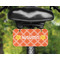 Linked Circles Mini License Plate on Bicycle - LIFESTYLE Two holes