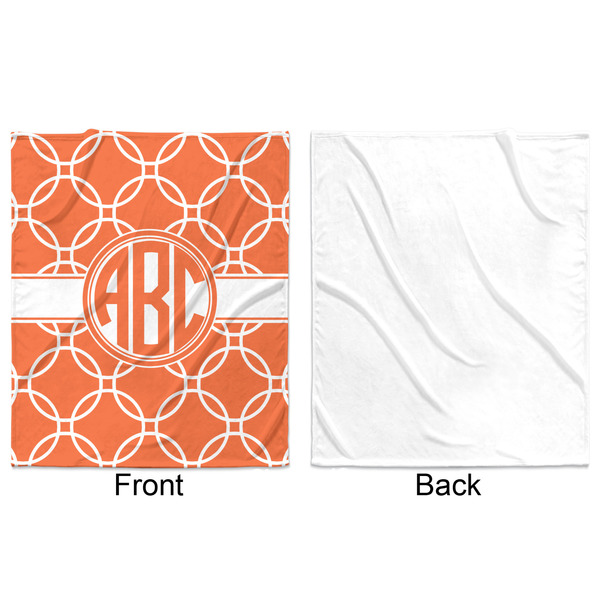 Linked Circles Minky Blanket - 50"x60" - Single Sided - Front & Back
