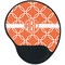 Linked Circles Mouse Pad with Wrist Support - Main
