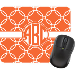 Linked Circles Rectangular Mouse Pad (Personalized)