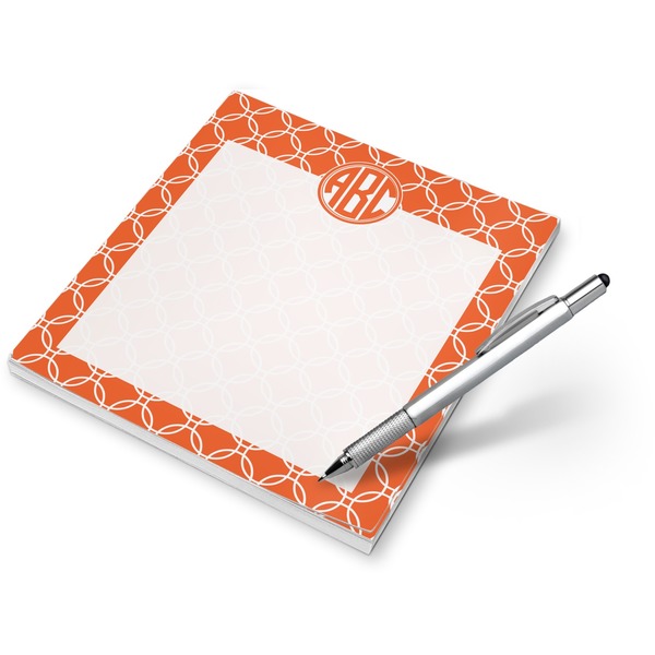 Custom Linked Circles Notepad (Personalized)