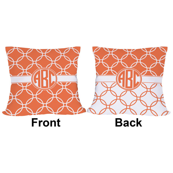 Linked Circles Outdoor Pillow - 16x16