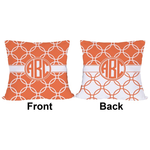 Linked Circles Outdoor Pillow - 20x20