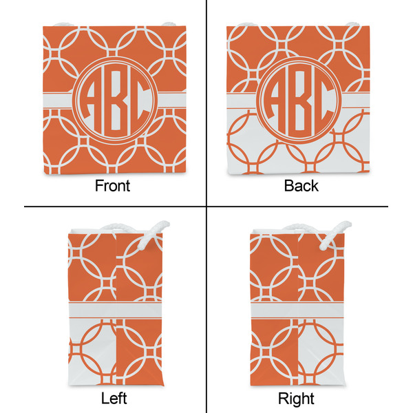 Linked Circles Party Favor Gift Bag - Matte - Approval