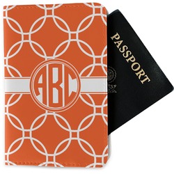 Linked Circles Passport Holder - Fabric (Personalized)