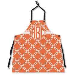 Linked Circles Apron Without Pockets w/ Monogram