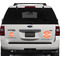 Linked Circles Personalized Car Magnets on Ford Explorer