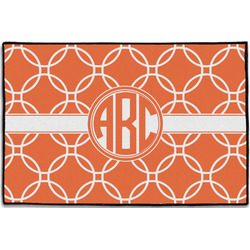 Linked Circles Door Mat - 36"x24" (Personalized)