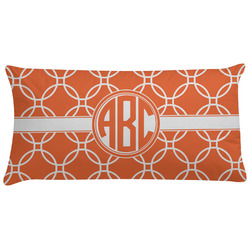 Linked Circles Pillow Case - King (Personalized)